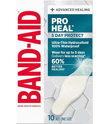 Amazon.com: Nexcare Advanced Healing Waterproof Bandages, Assorted